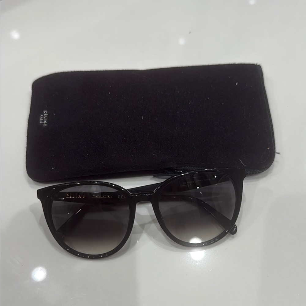 Celine Black Sunglasses with Case